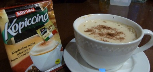 Coffee with a twist of Chocolate… KOPIKO Kopiccino