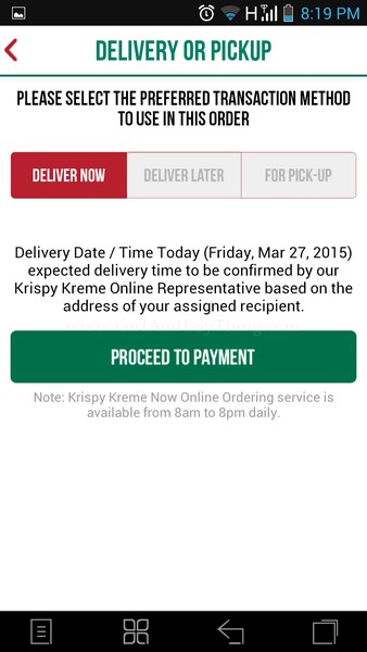 Krispy Kreme Mobile app12