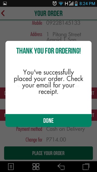 Krispy Kreme Mobile app14