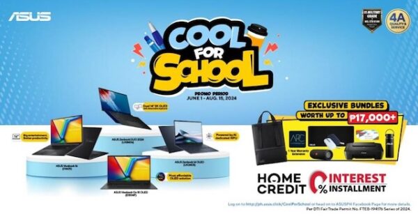 Enter the New School Year with ASUS and ROG Cool for School Promo: June 1 - August 15, 2024!