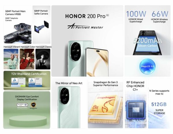 AI Portrait Master HONOR 200 Series Now in PH! Price Starts at P24,999!